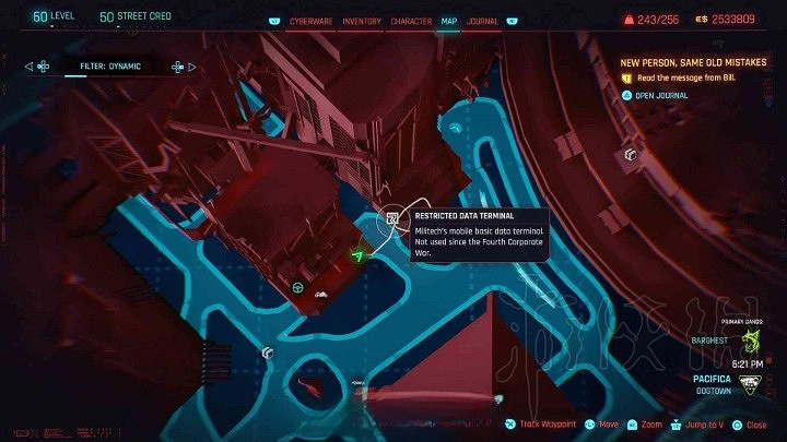 《電馭叛客2077》全軍用科技資料終端位置 《電馭叛客2077》全軍用科技資料終端位置