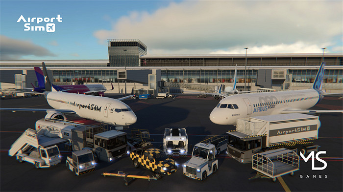 《AirportSim/機場：模擬地勤》超真實機場模擬器——你的機場被我承包了