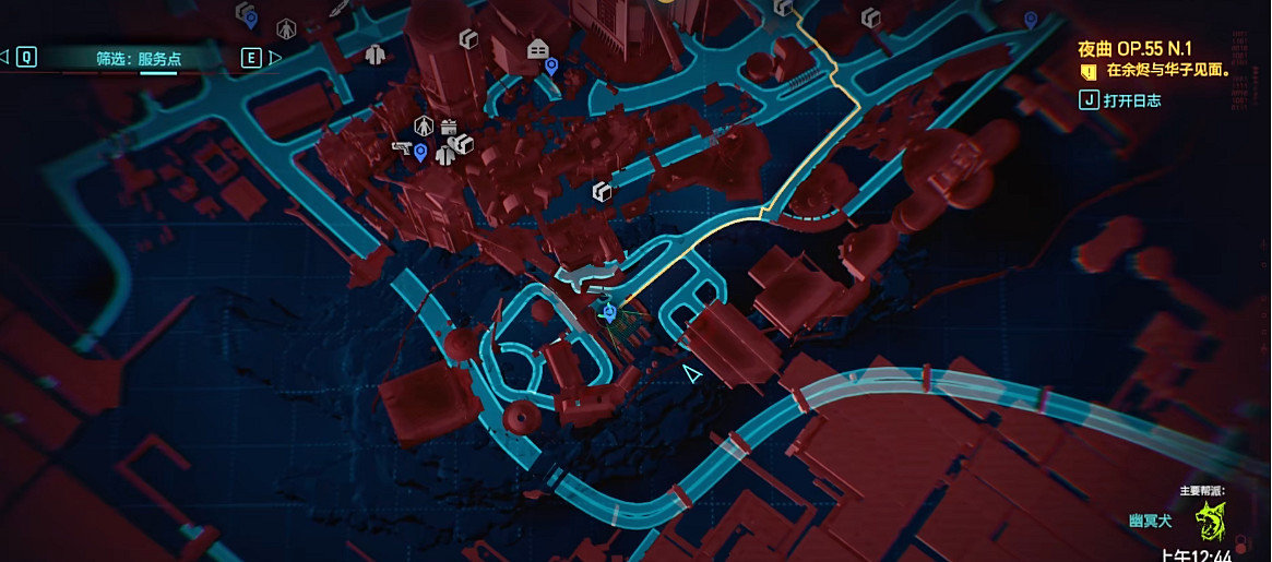 《電馭叛客2077》不朽額皮質刷取位置攻略 《電馭叛客2077》不朽額皮質刷取位置攻略