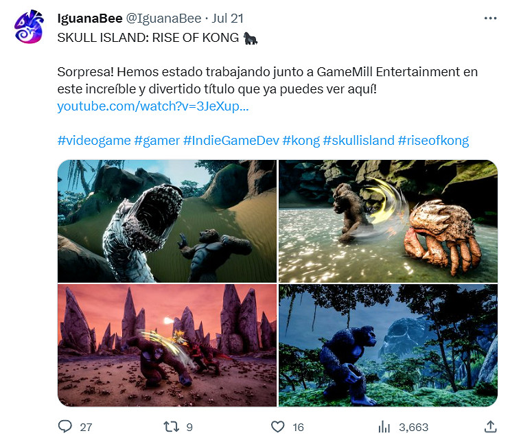 早就擺爛?《骷髏島金剛崛起》發售前官推竟毫無宣傳 早就擺爛?《骷髏島金剛崛起》發售前官推竟毫無宣傳