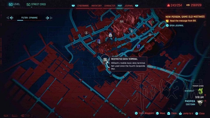 《電馭叛客2077》全軍用科技資料終端位置 《電馭叛客2077》全軍用科技資料終端位置