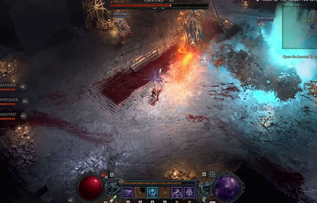 《暗黑破壞神4》冰冷巧勁效果