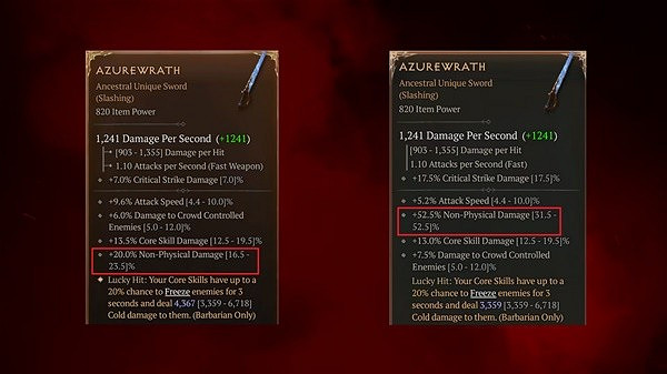 《暗黑破壞神4》第二賽季裝備調整分享