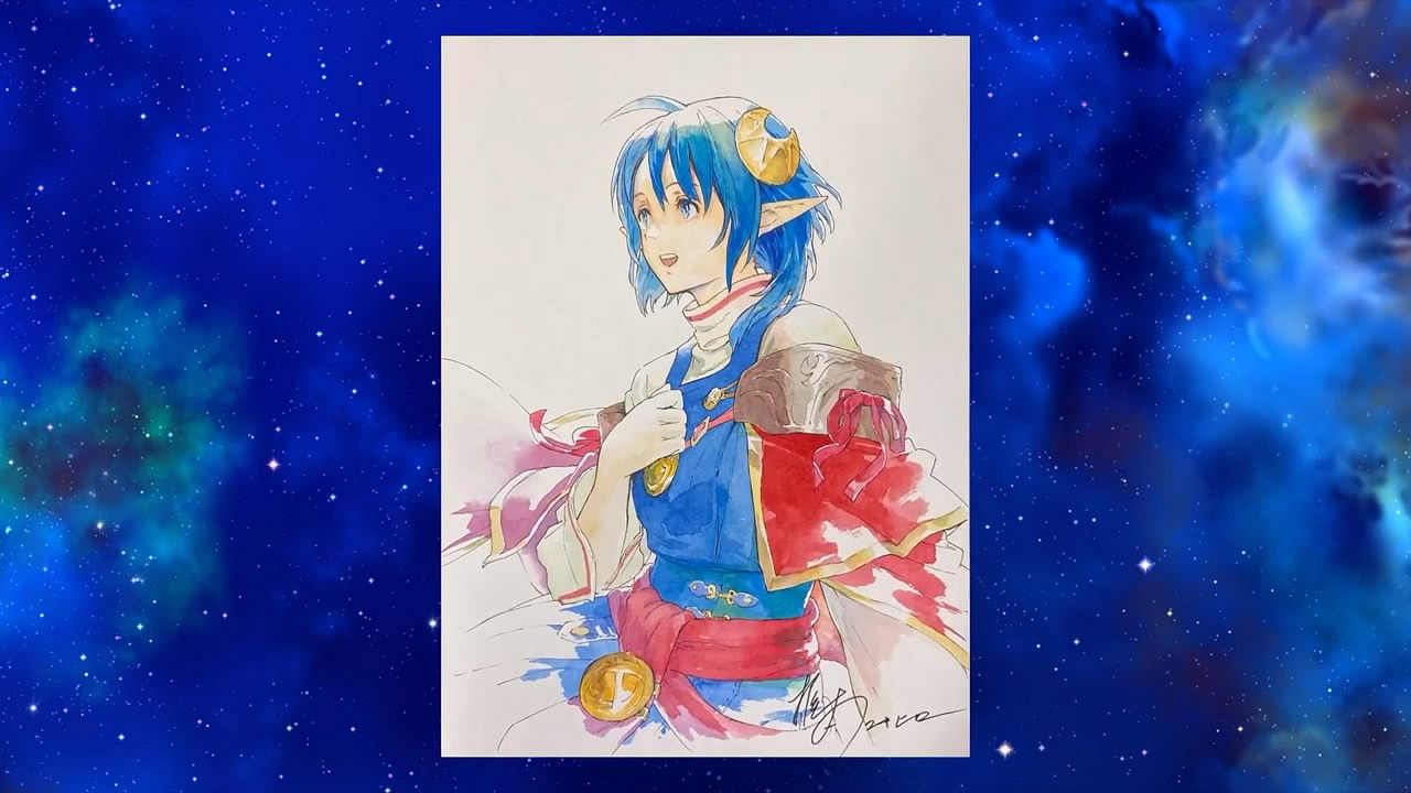 《星海:第二個故事R》現場繪製插畫影像公布! 《星海:第二個故事R》現場繪製插畫影像公布!