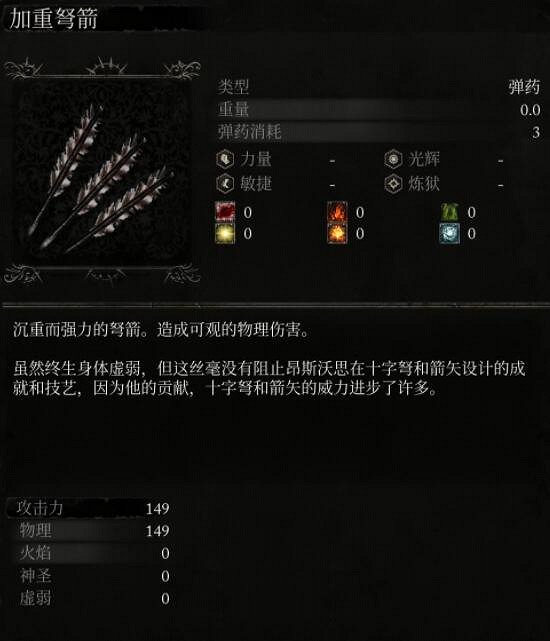 《墮落之主》弩箭有哪些？弩箭效果全介紹