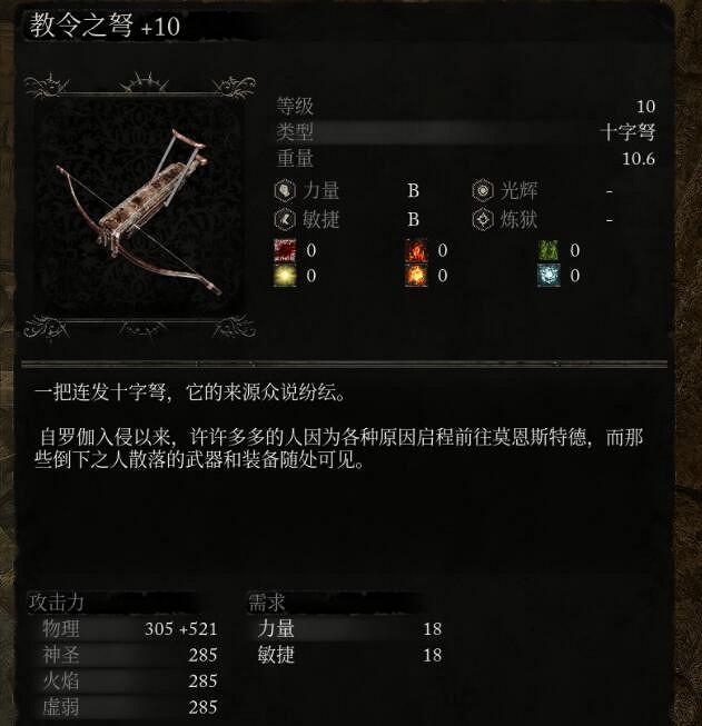 《墮落之主》教令之弩遠程搭配思路 教令之弩怎麽搭配? 《墮落之主》教令之弩遠程搭配思路 教令之弩怎麽搭配?