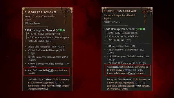 《暗黑破壞神4》第二賽季裝備調整分享