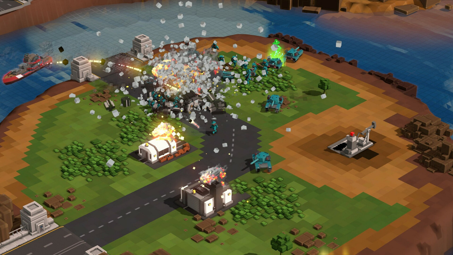 即時戰略《9-Bit Armies: A Bit Too Far》上架Steam