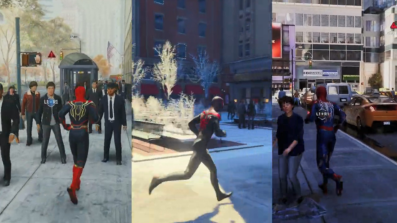 提升超明顯！《漫威蜘蛛人2》系列三作對比展示