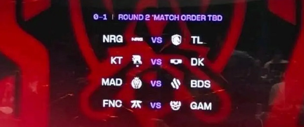 《lol》S13瑞士輪第二輪抽簽分析預測