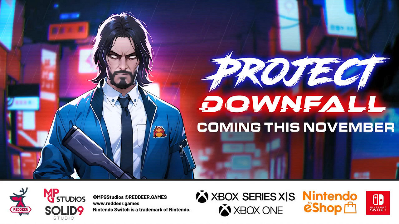 像素風電馭叛客《隕落計劃》主機平台宣傳片公開