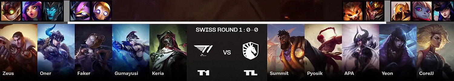《lol》瑞士輪T1 vs TL影片介紹