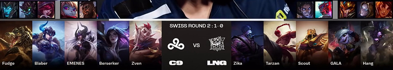 《lol》瑞士輪C9 vs LNG影片介紹