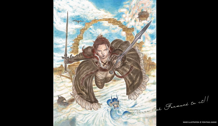 大師風格!天野喜孝親繪《FF14》7.0版本新資料片藝圖 大師風格!天野喜孝親繪《FF14》7.0版本新資料片藝圖