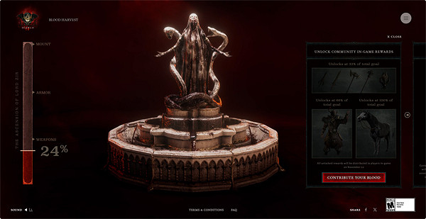 《暗黑4》推出獻血活動:將送出一台注入人血的PC主機!