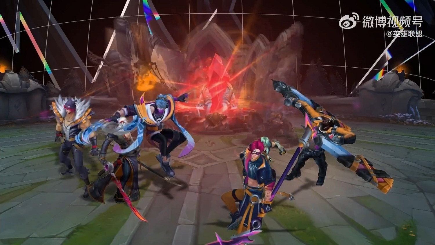 《英雄聯盟》“心之鋼”皮膚宣傳片 酷炫男團集體亮相