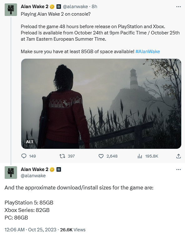 早報:《墮落之主》總成本6600萬美元 微軟財報公布