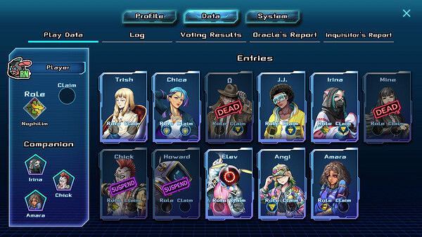 單人狼人殺風格冒險遊戲《Nephilim》今日正式發售 單人狼人殺風格冒險遊戲《Nephilim》今日正式發售