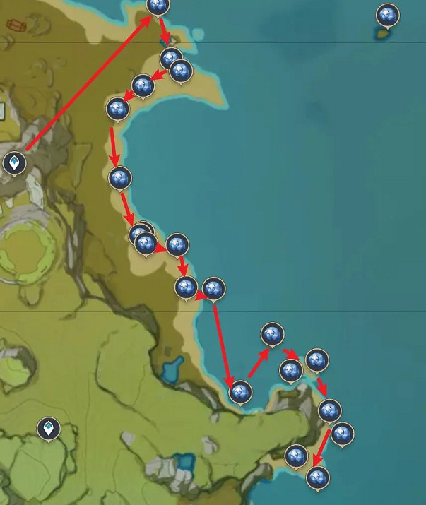 《原神》星螺快速採集方法