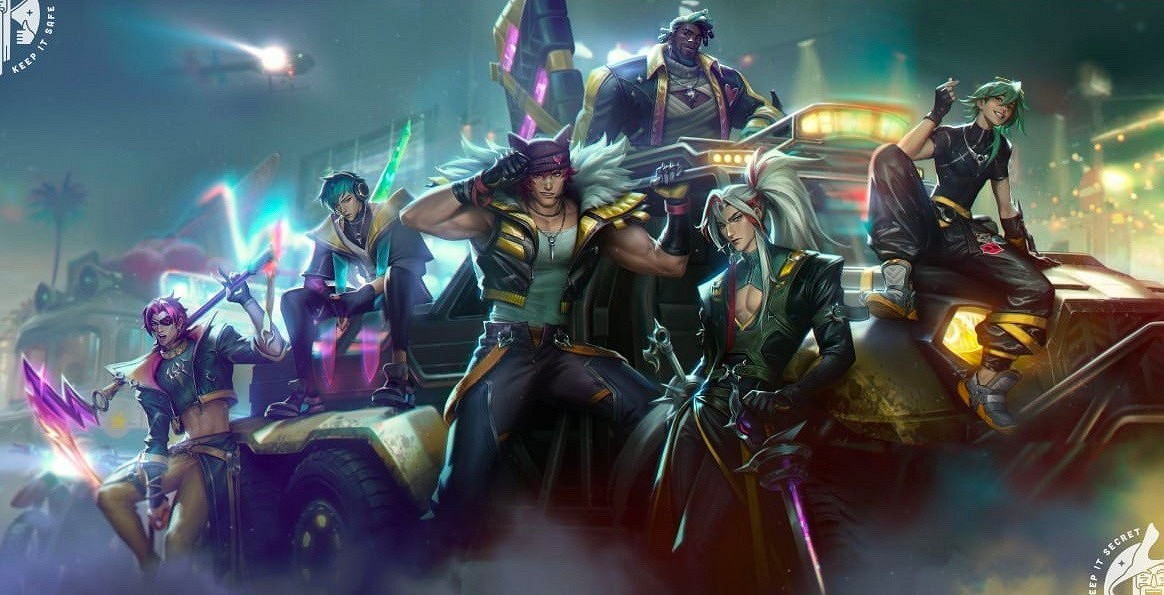 《英雄聯盟》“心之鋼”皮膚宣傳片 酷炫男團集體亮相