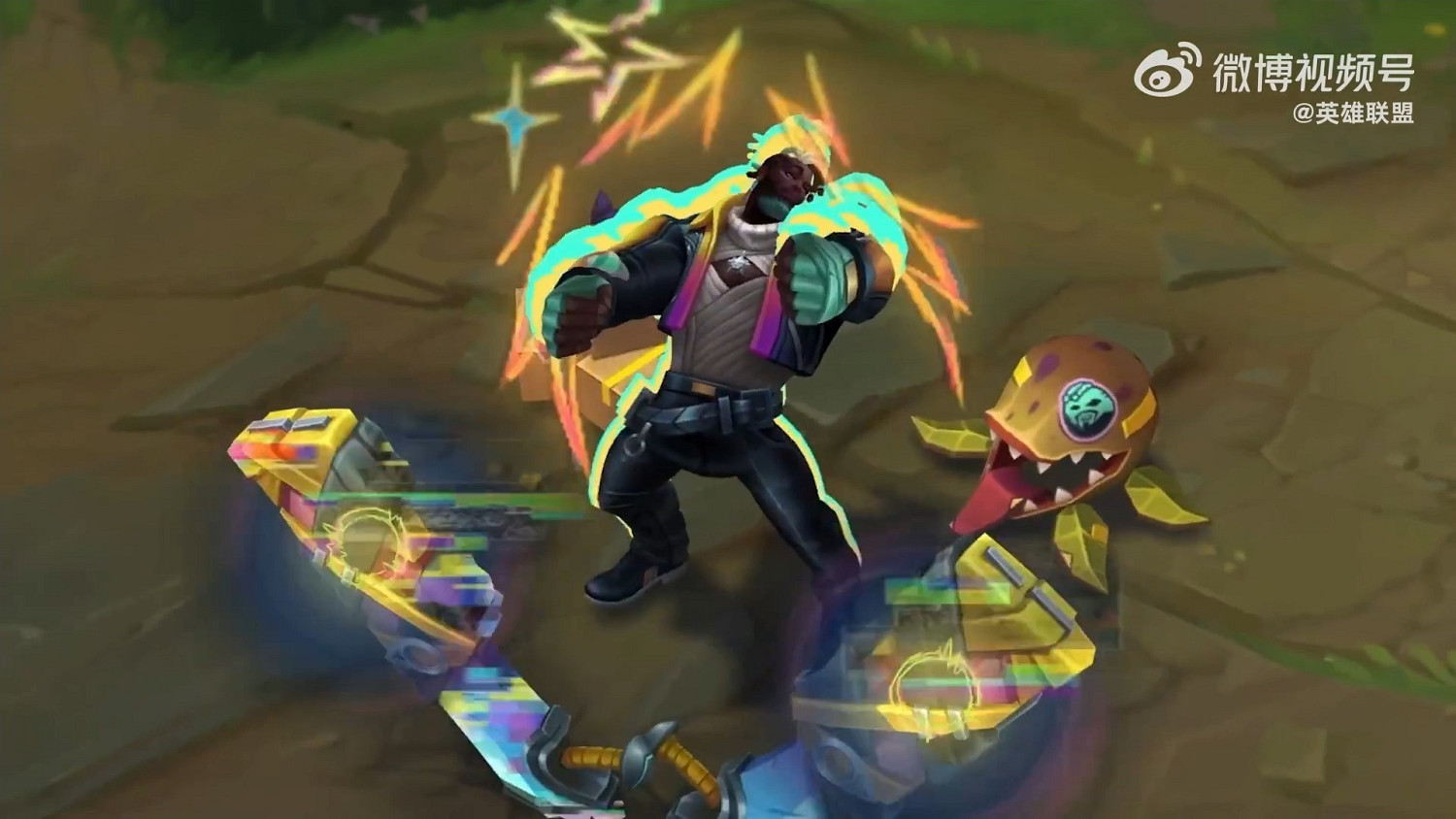 《英雄聯盟》“心之鋼”皮膚宣傳片 酷炫男團集體亮相