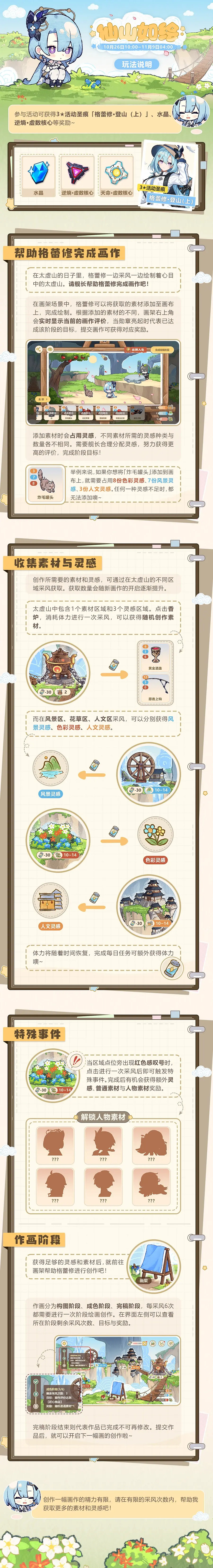 《崩壞3》仙山如繪網頁連結 仙山如繪活動地址