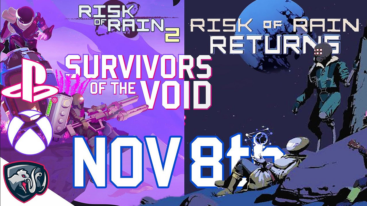 《雨中冒險:回歸》和2代主機DLC將於11月8日發售 《雨中冒險:回歸》和2代主機DLC將於11月8日發售