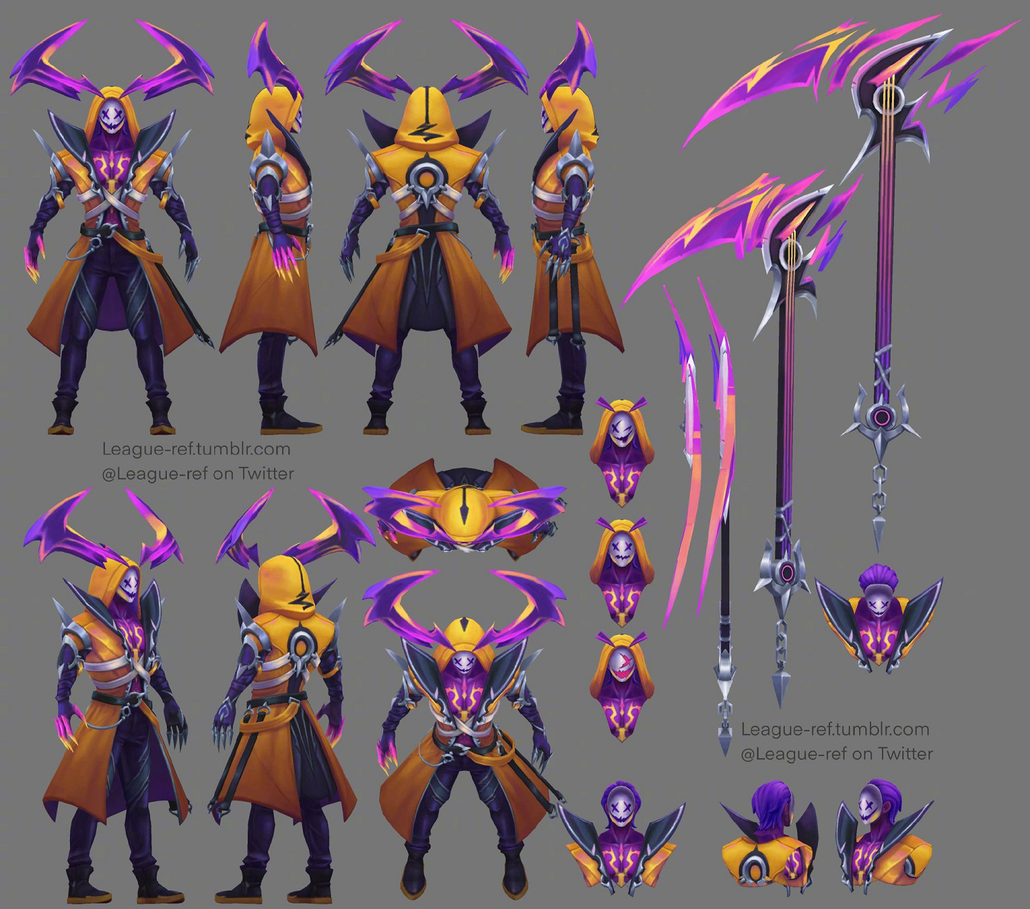 《英雄聯盟》全新男團“心之鋼”皮膚建模圖公開！