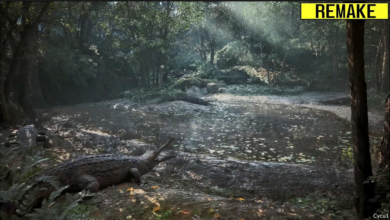 《潛龍諜影Δ：食蛇者》和《潛龍諜影3》畫面對比