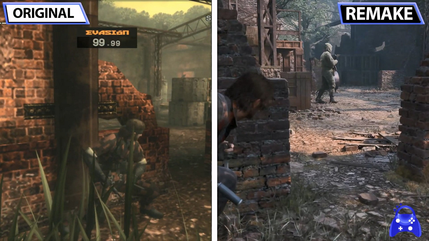 《潛龍諜影3重製版》與原版畫面對比 視效改進明顯! 《潛龍諜影3重製版》與原版畫面對比 視效改進明顯!