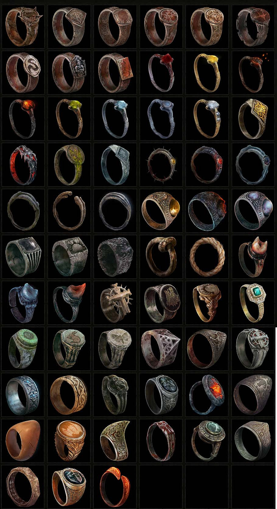 《墮落之主》全武器裝備戒指圖鑒 武器裝備戒指全收集圖鑒 《墮落之主》全武器裝備戒指圖鑒 武器裝備戒指全收集圖鑒