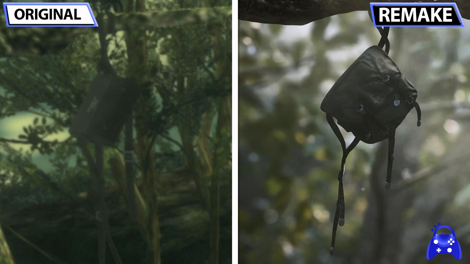 《潛龍諜影3重製版》與原版畫面對比 視效改進明顯! 《潛龍諜影3重製版》與原版畫面對比 視效改進明顯!