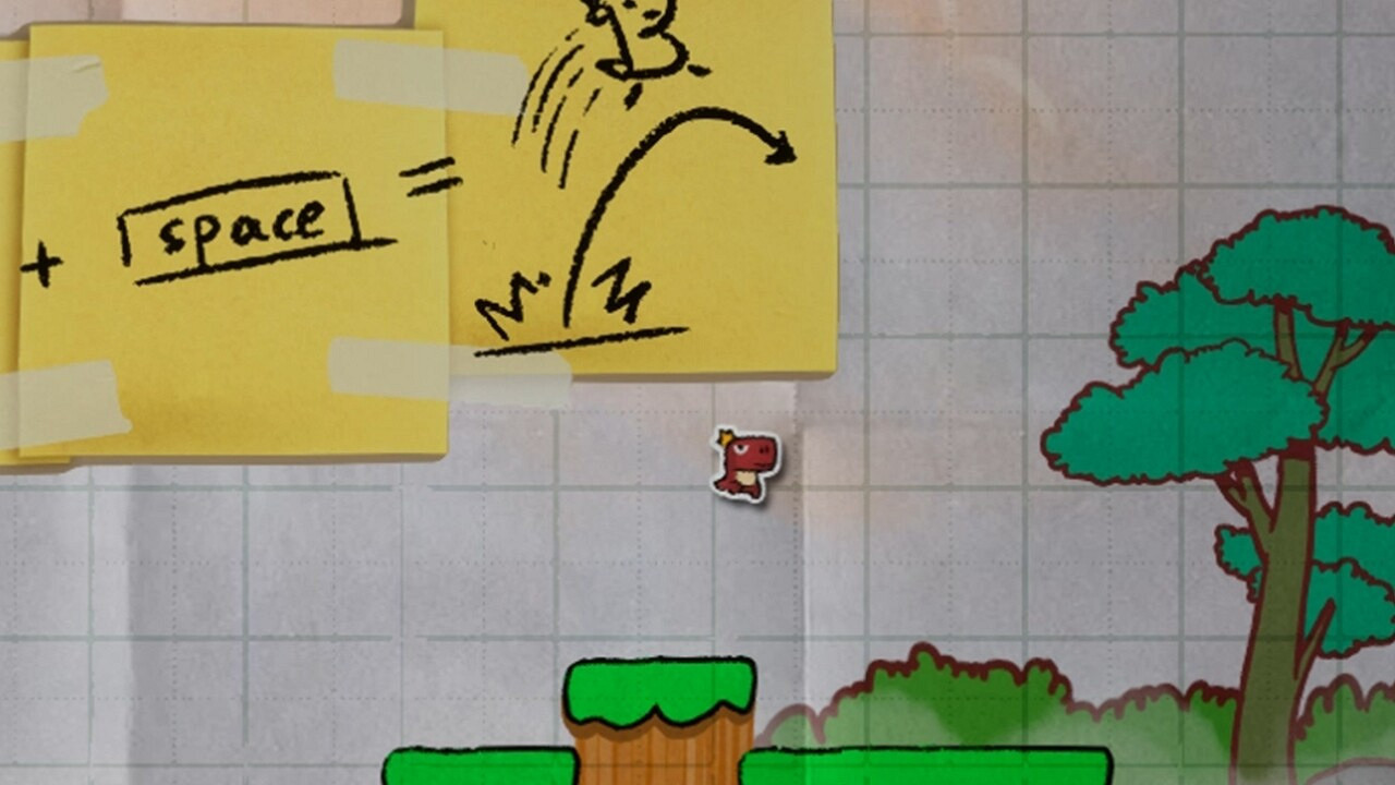 橫版平台跳躍遊戲《變色龍童繪歷險》Steam頁面上線 明年發售