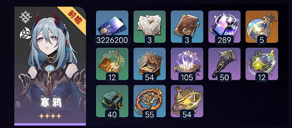 崩壞星穹鐵道寒鴉突破材料介紹