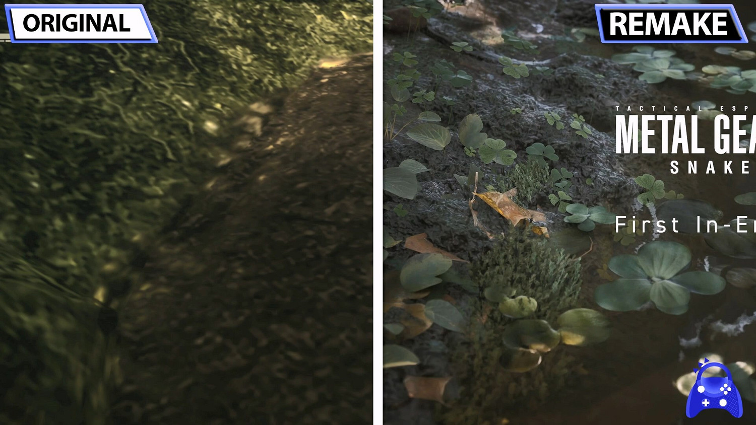 《潛龍諜影3重製版》與原版畫面對比 視效改進明顯! 《潛龍諜影3重製版》與原版畫面對比 視效改進明顯!