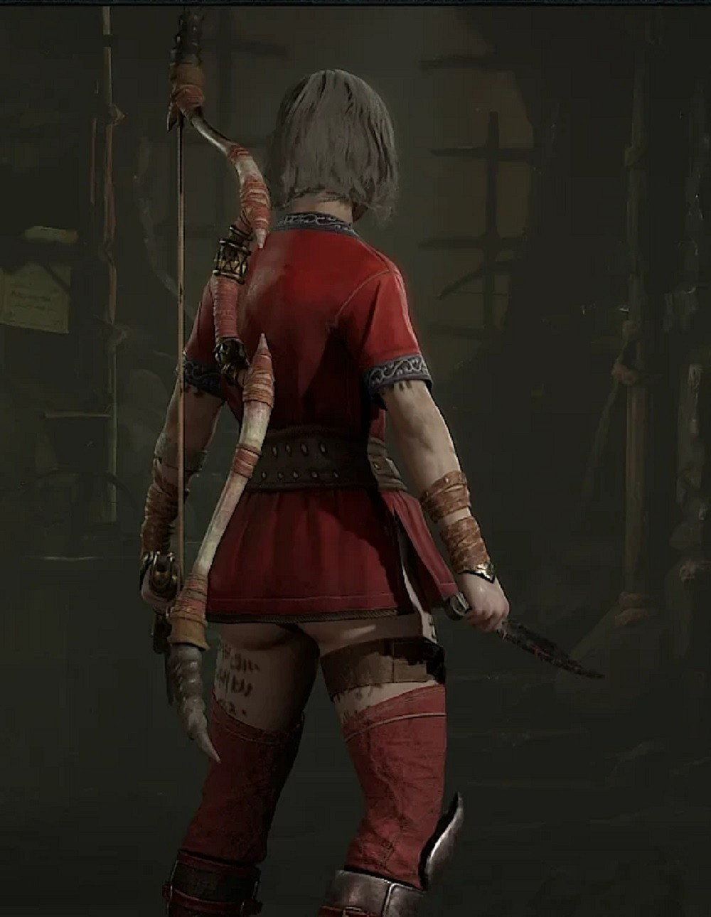 暴雪的福利?《暗黑4》護甲短的連美女屁股都遮不住! 暴雪的福利?《暗黑4》護甲短的連美女屁股都遮不住!