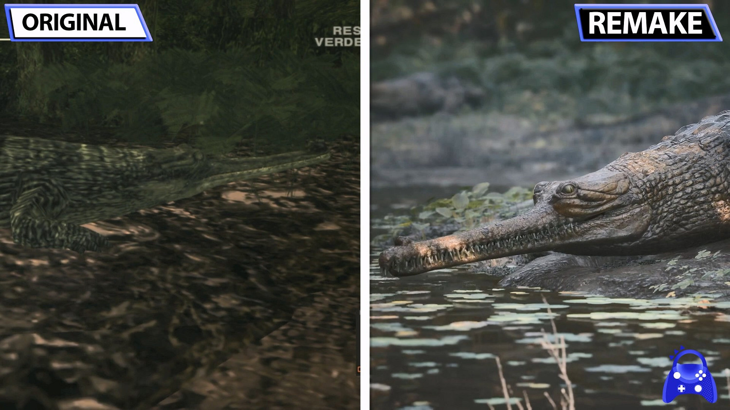 《潛龍諜影3重製版》與原版畫面對比 視效改進明顯! 《潛龍諜影3重製版》與原版畫面對比 視效改進明顯!