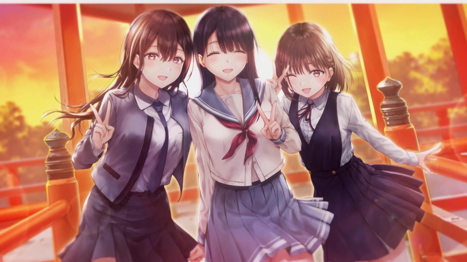 戀愛模擬遊戲《製服女友》新預告 與美少女戀愛