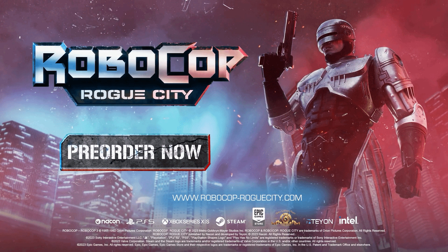 《機械戰警：暴戾都市》故事宣傳片 半機械警察執法