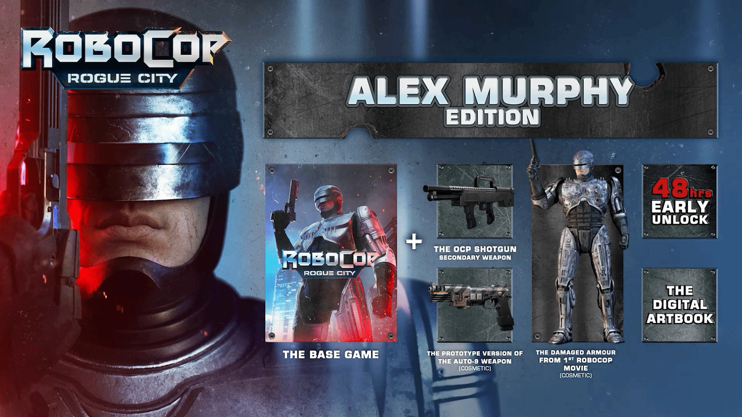 《機械戰警：暴戾都市》故事宣傳片 半機械警察執法