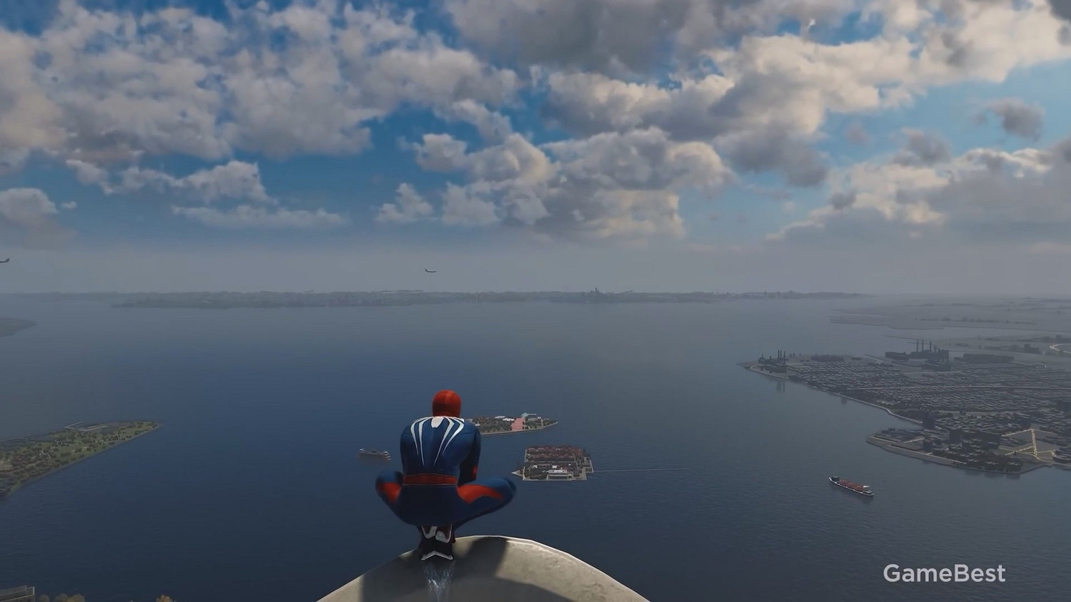 十款《蜘蛛人》遊戲對比 從最高的建築上一躍而下！