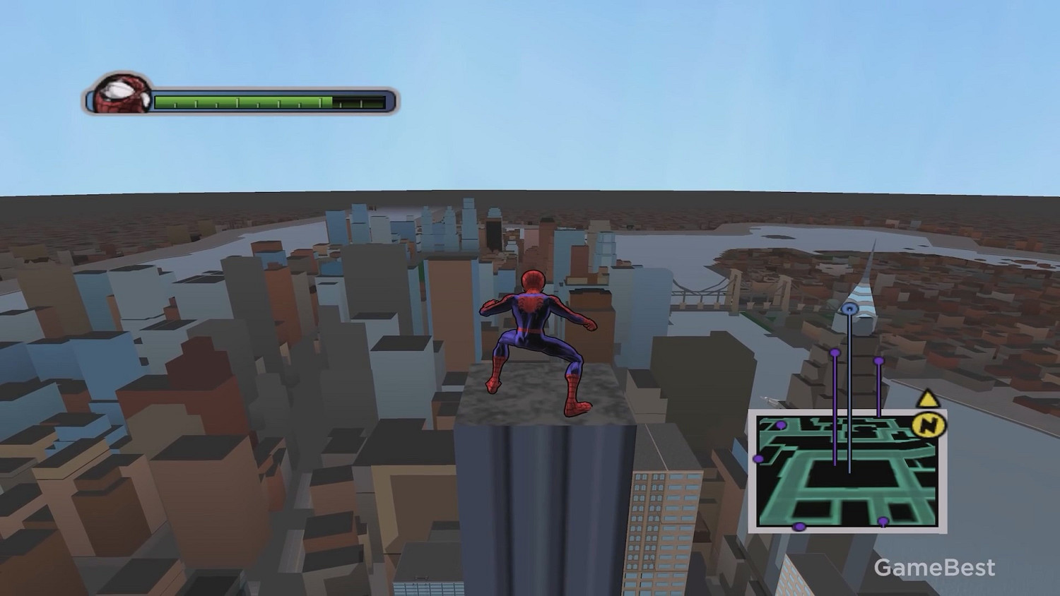 十款《蜘蛛人》遊戲對比 從最高的建築上一躍而下！