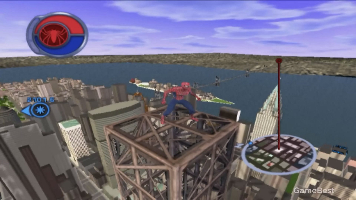 十款《蜘蛛人》遊戲對比 從最高的建築上一躍而下！
