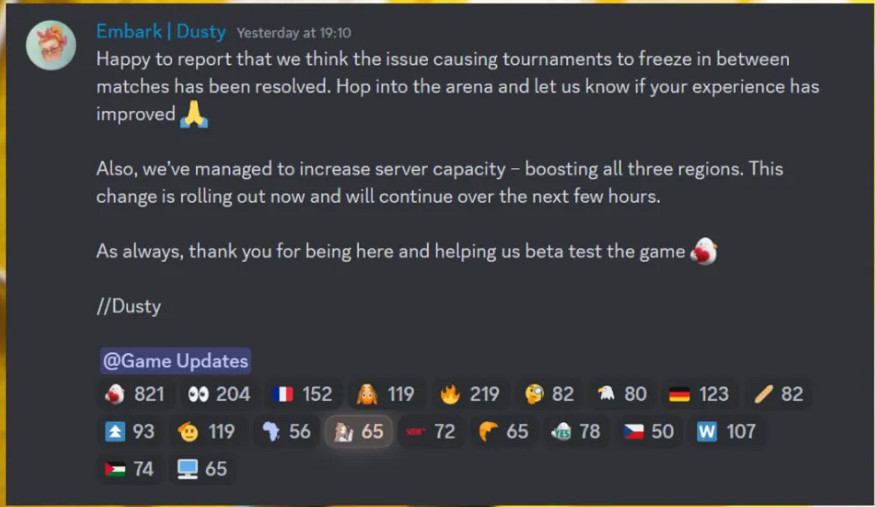 《THE FINALS》官宣緊急擴容伺服器：線上玩家暴增！