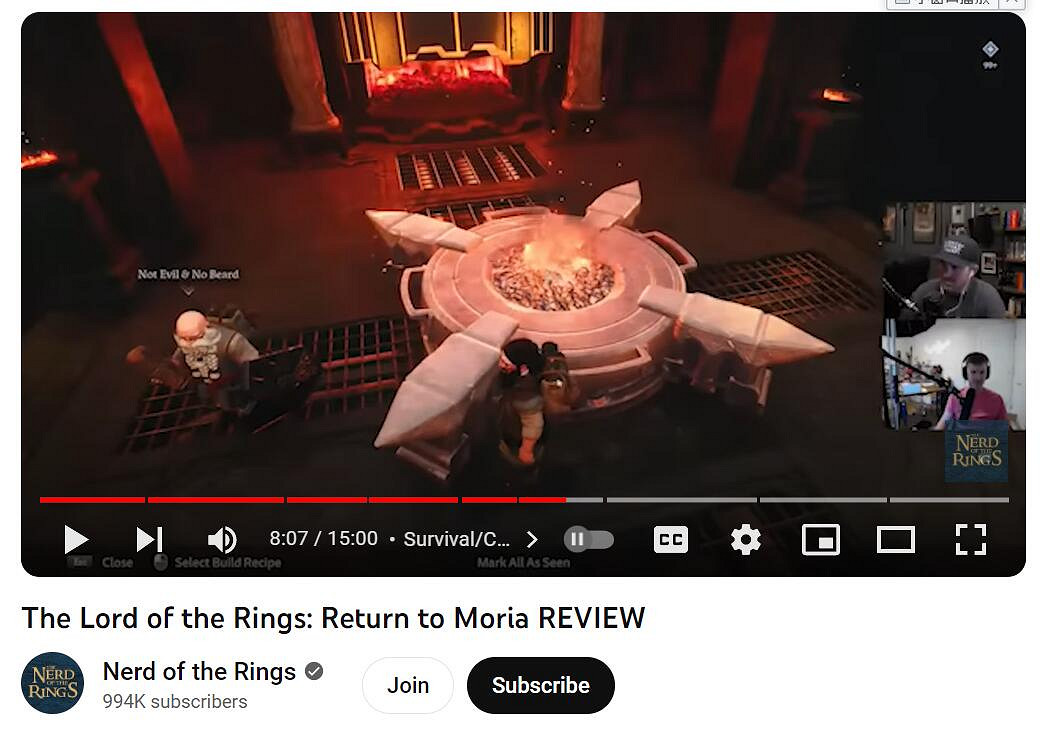 玩家稱讚《指環王重返莫瑞亞》:好友連線超級有趣! 玩家稱讚《指環王重返莫瑞亞》:好友連線超級有趣!