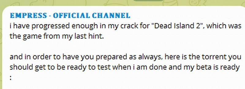 EMPRESS即將攻破《死亡島2》:已經準備好測試了 EMPRESS即將攻破《死亡島2》:已經準備好測試了