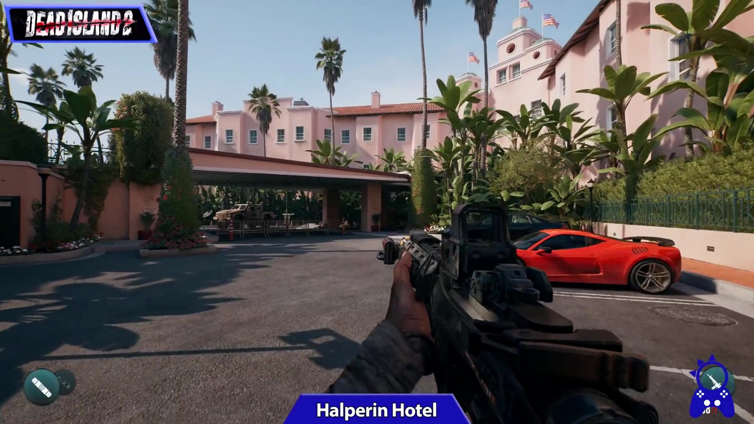 《死亡島2》遊戲環境與現實環境影片對比