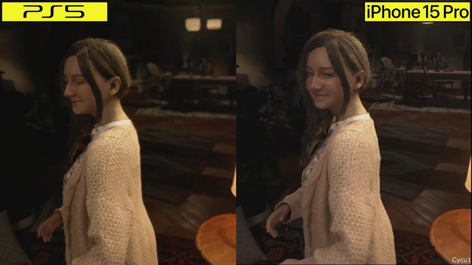 博主發布《生化8》iOS與PS5畫面對比影片:同樣出色! 博主發布《生化8》iOS與PS5畫面對比影片:同樣出色!