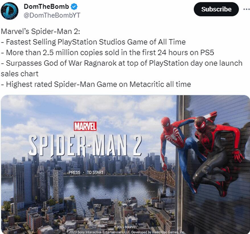 好評如潮的《漫威蜘蛛人2》是否真的完美無瑕？