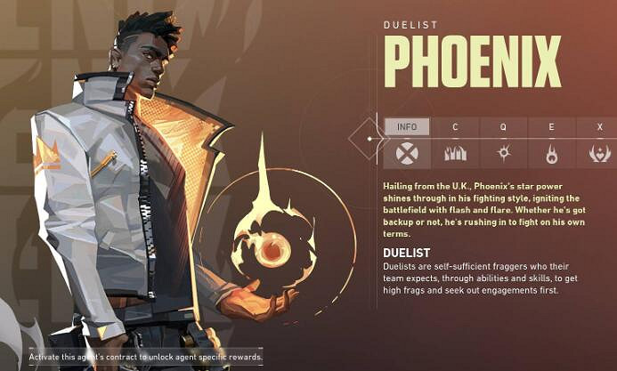 《瓦洛蘭特》角色英文名介紹